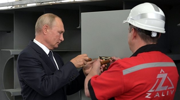 На благо ВМФ и Крыма. Путин дал старт строительству сразу шести современных боевых кораблей