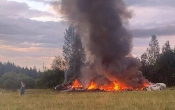 Падение самолета Пригожина: в РФ заявили о теракте Падение самолета Пригожина: в РФ заявили о теракте