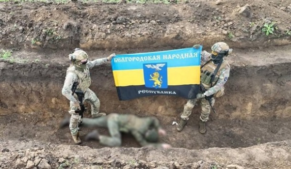 Под Белгородом добровольцы захватили военную технику и взяли пленного Под Белгородом добровольцы захватили военную технику и взяли пленного