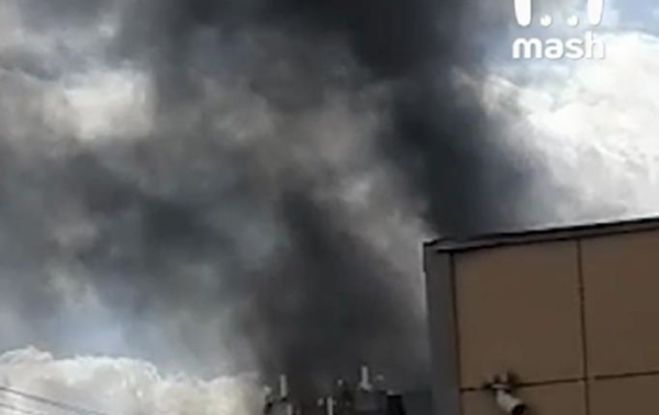 Под Москвой пожар на подстанции Под Москвой пожар на подстанции