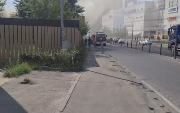 Под Москвой вспыхнул новый масштабный пожар Под Москвой вспыхнул новый масштабный пожар