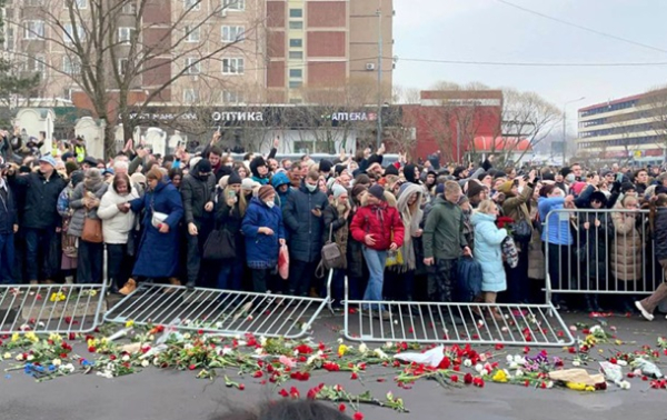 Похороны Навального: количество задержанных удвоилось Похороны Навального: количество задержанных удвоилось