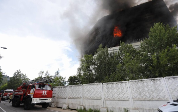 Пожар в НИИ под Москвой: погибли восемь человек Пожар в НИИ под Москвой: погибли восемь человек