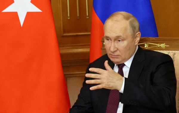 Путин обвинил Украину в "атаках" на Турецкий и Голубой потоки Путин обвинил Украину в "атаках" на Турецкий и Голубой потоки