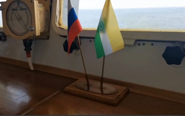 Россия и Индия проводят совместные военно-морские учения