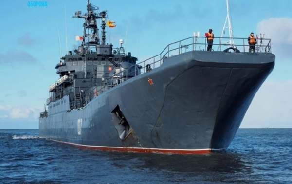 Россия оставила в Черном море два корабля Северного флота