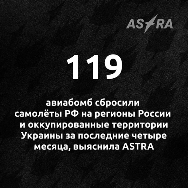Россияне сбросили на свою территорию еще девять ФАБов и ракету - СМИ Россияне сбросили на свою территорию еще девять ФАБов и ракету - СМИ