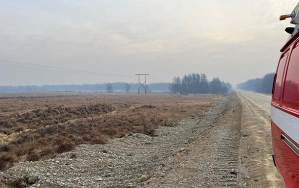 Российская тундра загорелась в 15-градусный мороз Российская тундра загорелась в 15-градусный мороз