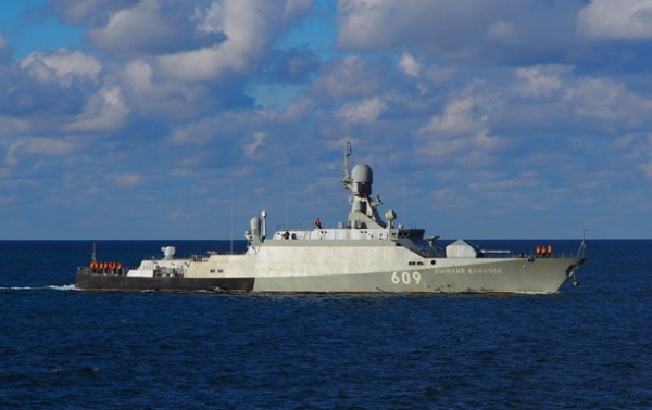 Российские корабли провели стрельбы в Черном море Российские корабли провели стрельбы в Черном море