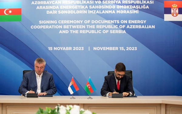 Сербия подписала газовый контракт с Азербайджаном Сербия подписала газовый контракт с Азербайджаном