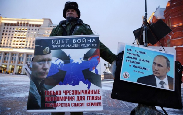 Среди россиян выросла поддержка войны - опрос Среди россиян выросла поддержка войны - опрос
