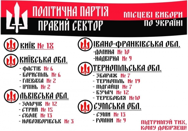 Террор националистов. &laquo;Национальный корпус&raquo; заходит на местные выборы &laquo;уличным фронтом&raquo;