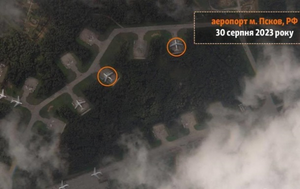 Удар по Пскову: появились спутниковые фото Удар по Пскову: появились спутниковые фото