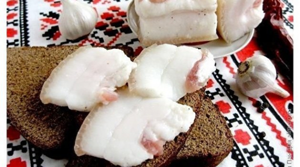 Украинская кухня: рецепт сала