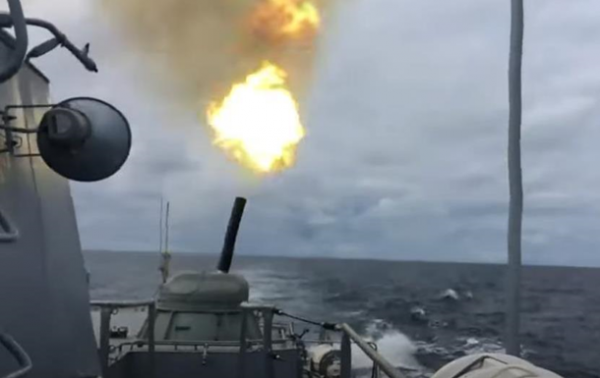 В Балтийском море РФ провела корабельные стрельбы В Балтийском море РФ провела корабельные стрельбы
