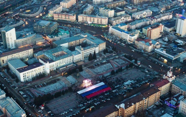 В Бурятии прошли задержания на антивоенной акции В Бурятии прошли задержания на антивоенной акции