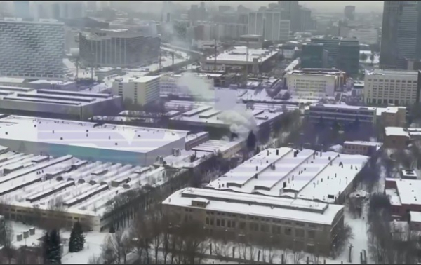 В Москве произошел пожар на заводе МиГ В Москве произошел пожар на заводе МиГ