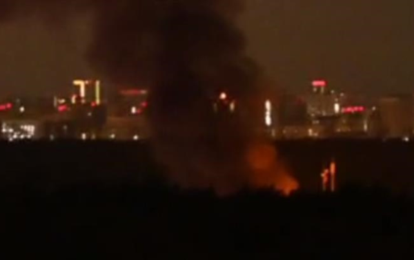 В Москве произошел пожар в военном училище - соцсети В Москве произошел пожар в военном училище - соцсети