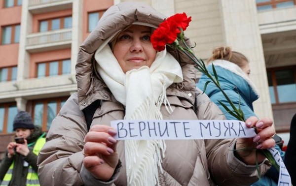 В РФ набирают силу протесты родственников мобилизованных - ISW В РФ набирают силу протесты родственников мобилизованных - ISW