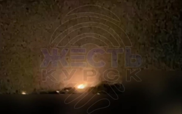 В РФ заявляют о пожаре после удара БПЛА В РФ заявляют о пожаре после удара БПЛА