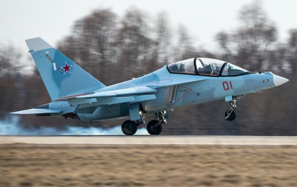 В России потерпел крушение военный самолет Як-130 В России потерпел крушение военный самолет Як-130