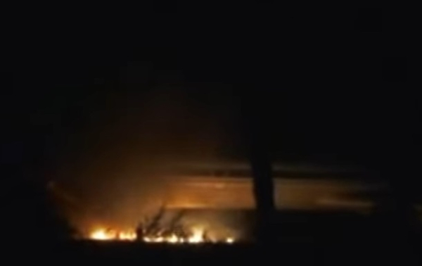 В России сожгли самолет Ту-134 - ГУР В России сожгли самолет Ту-134 - ГУР