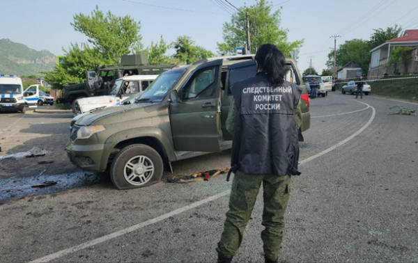 В российской Карачаево-Черкесии неизвестные расстреляли и взорвали ДПС В российской Карачаево-Черкесии неизвестные расстреляли и взорвали ДПС