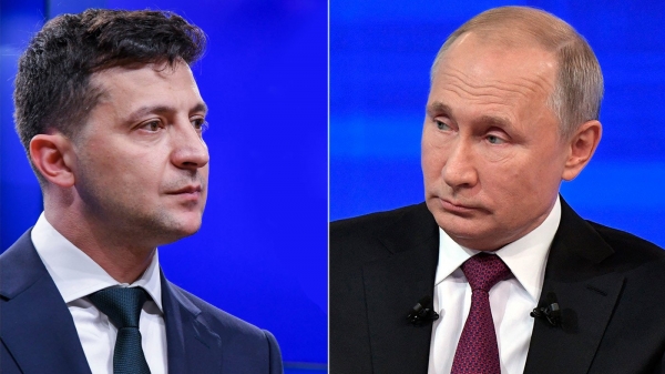 Владимир Зеленский провел телефонный разговор с Владимиром Путиным
Владимир Зеленский провел телефонный разговор с Владимиром Путиным