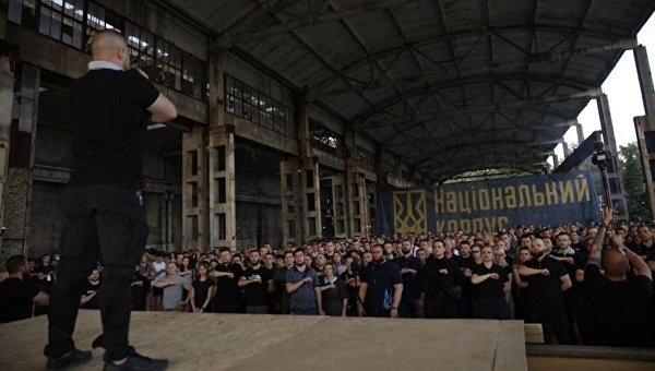 Война улицы как политтехнология. Неонацисты Украины идут во власть Война улицы как политтехнология. Неонацисты Украины идут во власть