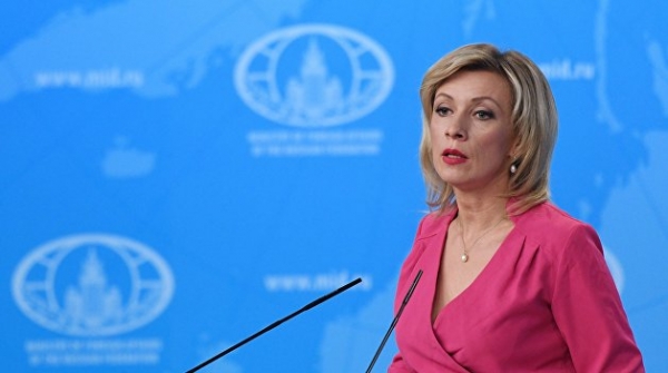 Захарова прокомментировала ситуацию в Донбассе Захарова прокомментировала ситуацию в Донбассе